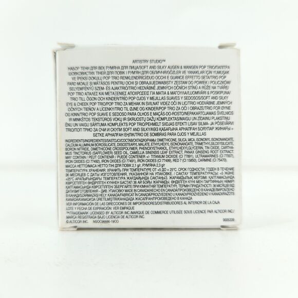 Artistry Studio Shanghai Edition Eye Cheek Pop Trio Shanghai Starlight Soft NEW - Picture 3 of 7